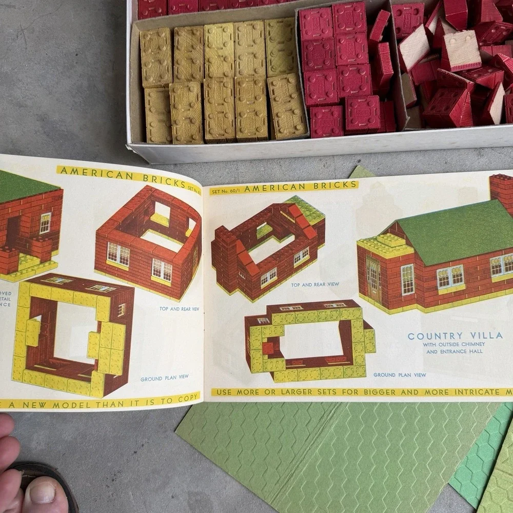 VINTAGE HALSAM AMERICAN BRICKS NO. 60/1 & 60/2 - Picture 8 of 15
